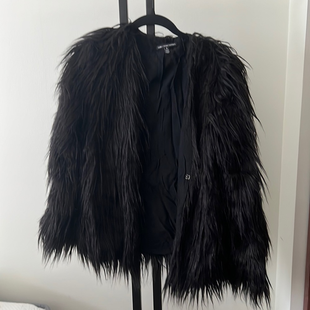 Urban outfitters furry shag jacket